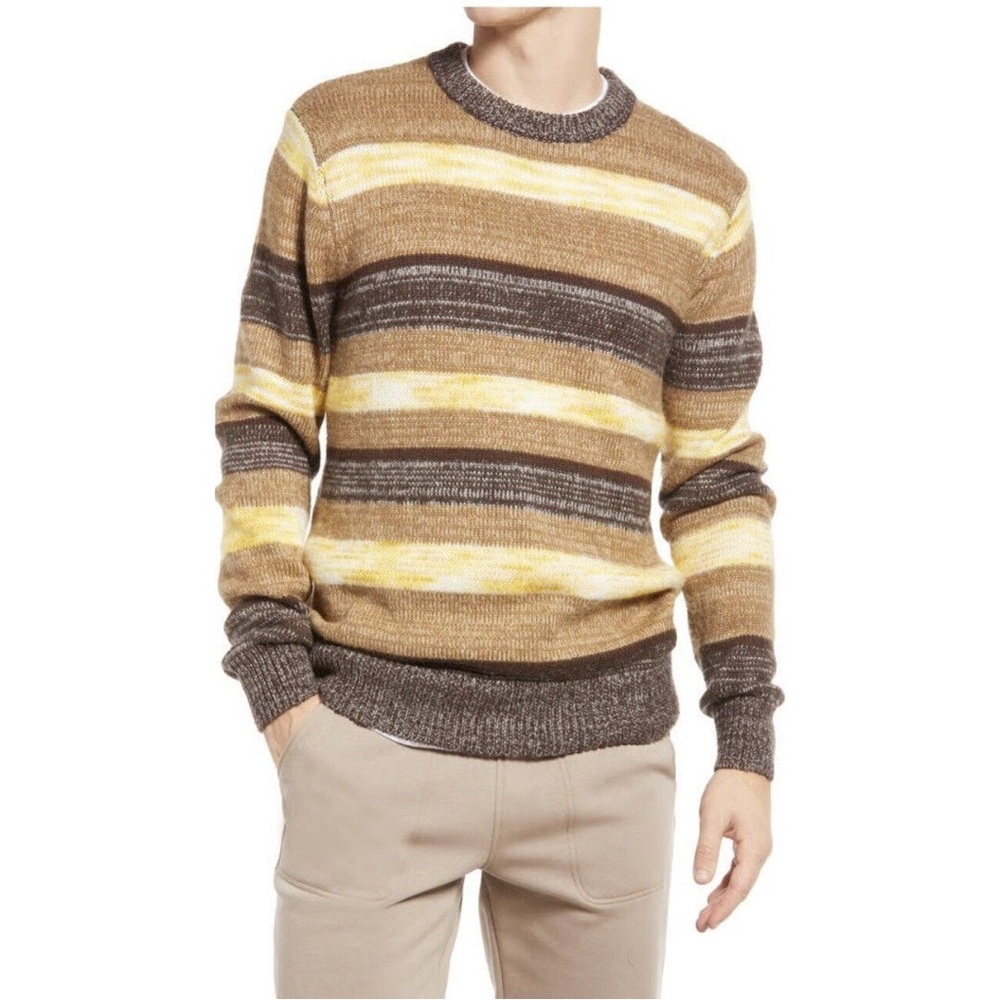 Scotch & Soda Multicolor Striped Crewneck Sweater